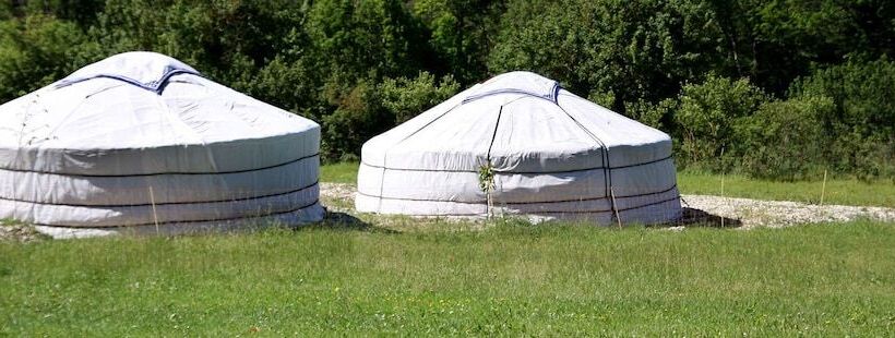 ホテル Verdon Yourtes Camping à La Ferme