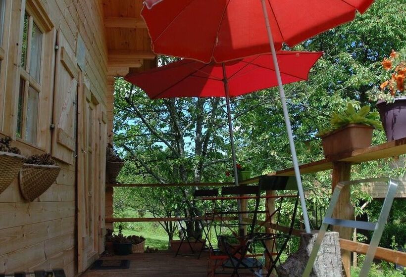 ペンション Chalet Chataigne Etapeboisee