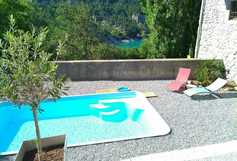 住宿加早餐 Le Mas Du Lac Spa Et Détente