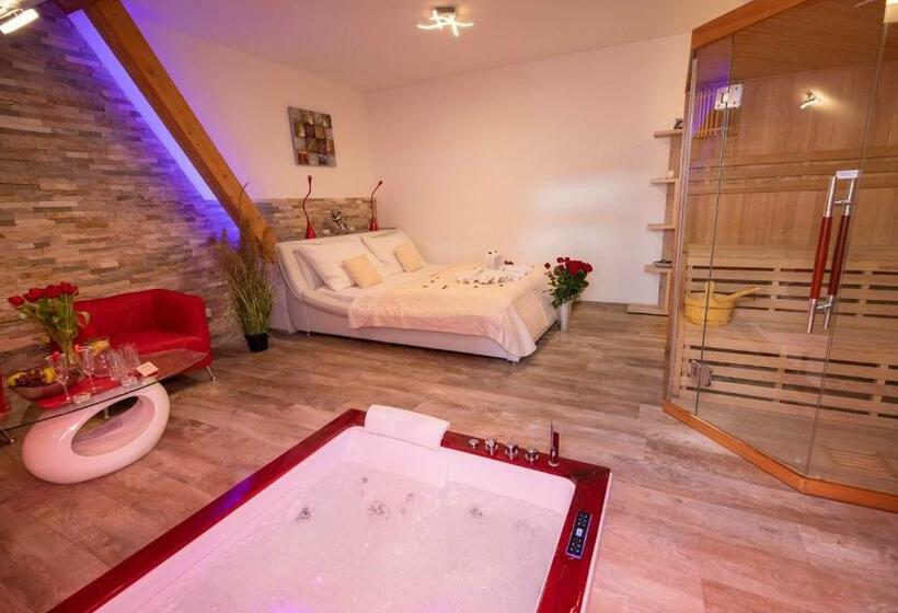 Romantický Wellness Suite Hotel Heinz