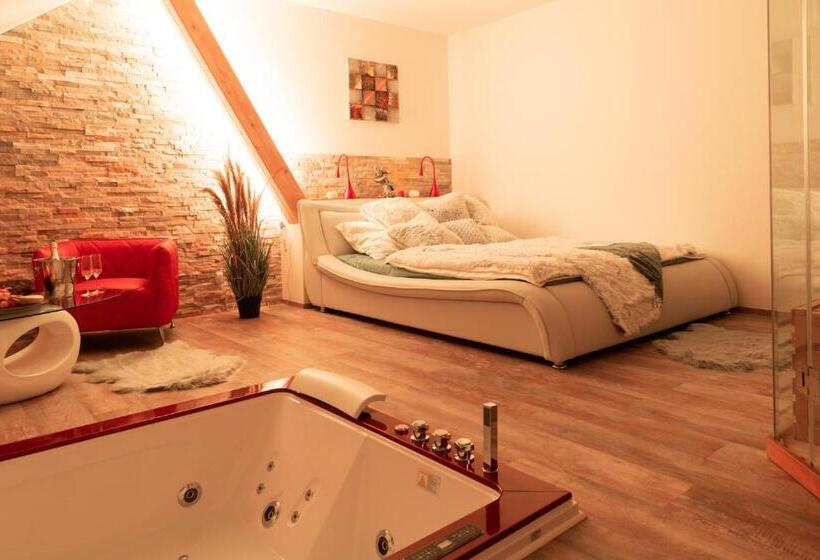 Romantický Wellness Suite Hotel Heinz