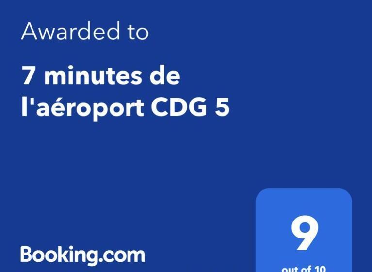 민박 à 7 Minutes De L Aéroport Cdg 1