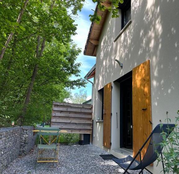 צימר Une Pause Au Vert Studio 2 Personnes