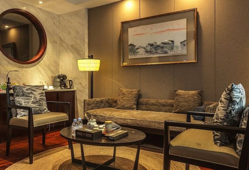 בית מלון כפרי Hejing Chengshang Generations