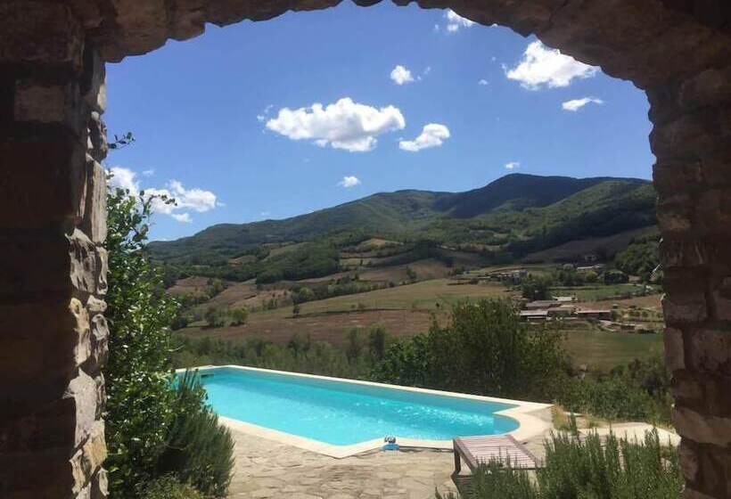 田舎風ホテル Bioagriturismo Olistico Valtidone Verde