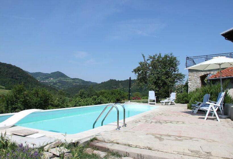 田舎風ホテル Bioagriturismo Olistico Valtidone Verde