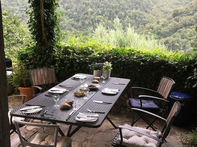 إقامة Stunning Medieval Mountain Retreat With Pool