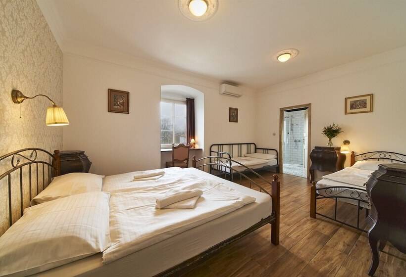 膳宿费 Penzion Zámek Lešany