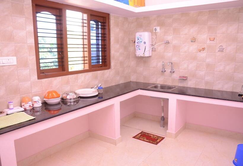 צימר Coorg Girinivas Deluxe Homestay Wi Fi