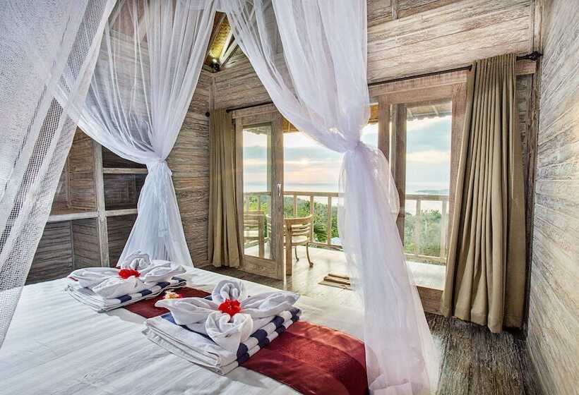 צימר The Puncak Sunset Ceningan