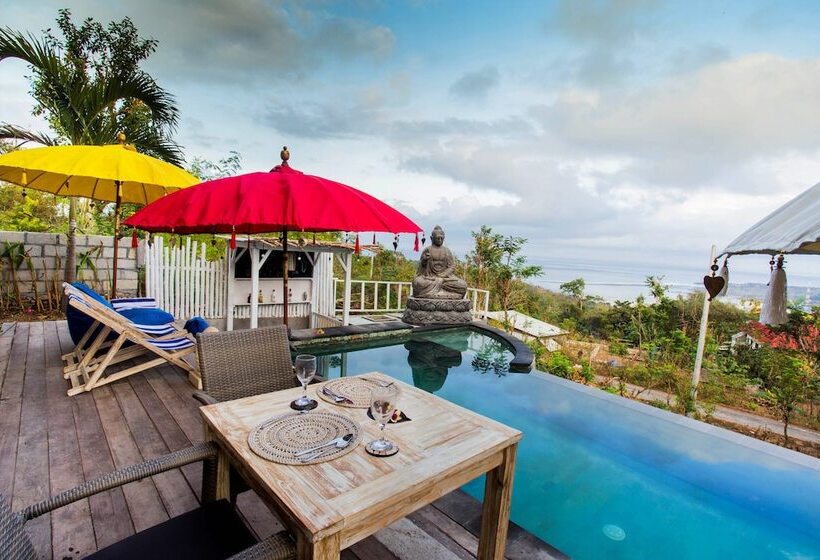 צימר The Puncak Sunset Ceningan