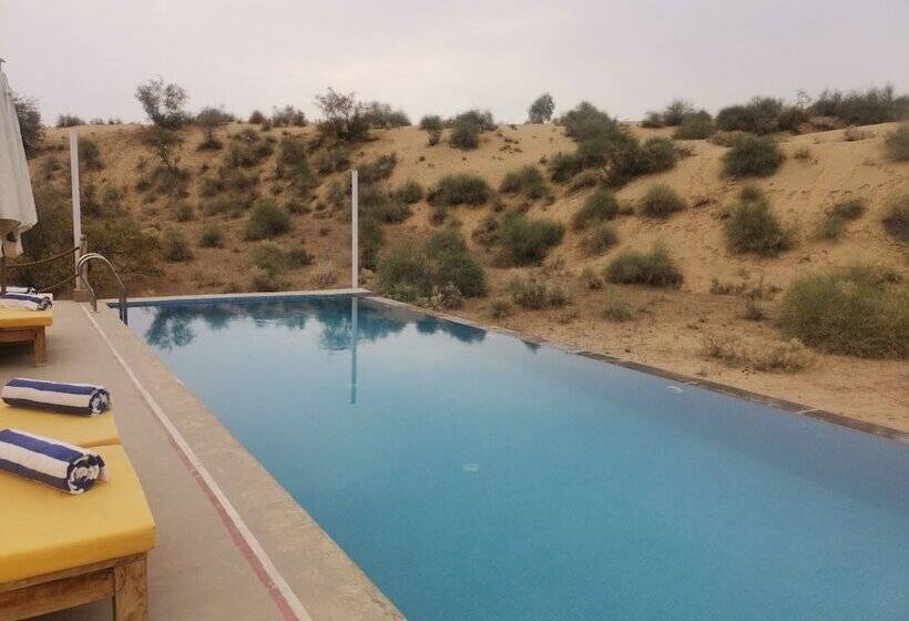 בית מלון כפרי Dhora Desert Resort & Spa By Eight Continents