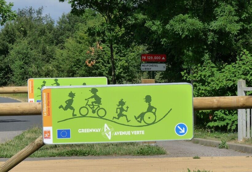 ペンション B&b L Etape Normande & Spa