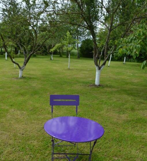 مبيت وإفطار Au Passage Des Grues