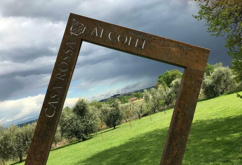 田舎風ホテル Agriturismo Casa Rossa Ai Colli