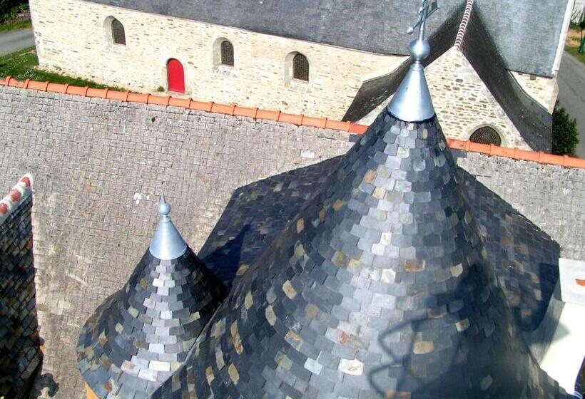 민박 Manoir De La Sénéchaussée De Lantiern