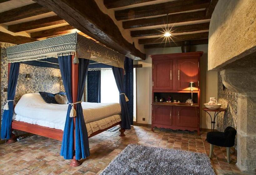 민박 Manoir De La Sénéchaussée De Lantiern