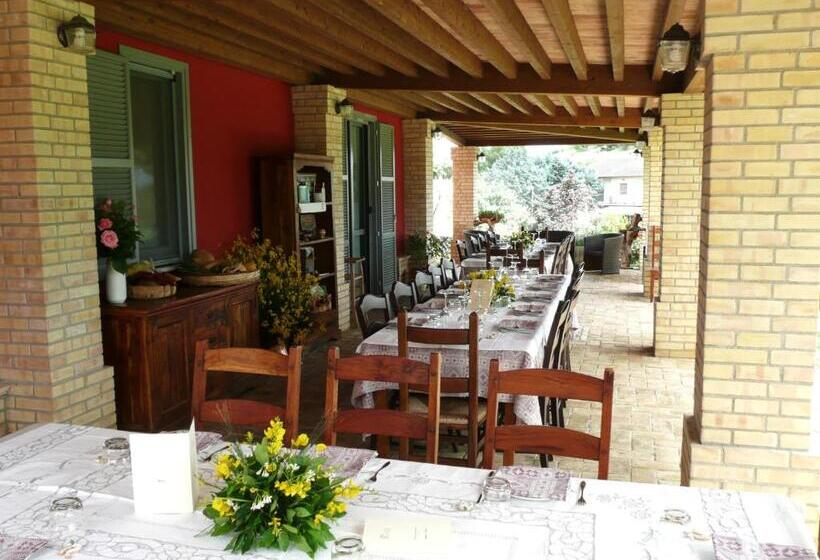 בית מלון כפרי Agriturismo Rosso Di Sera