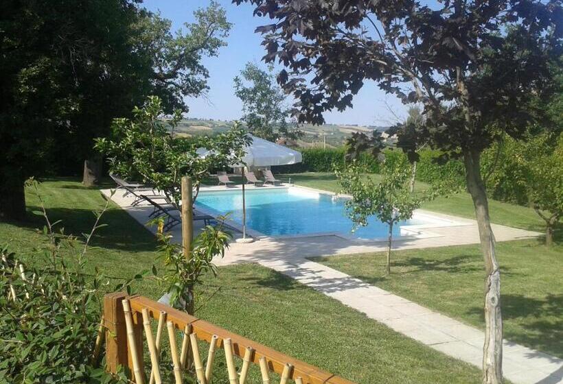 בית מלון כפרי Agriturismo Rosso Di Sera