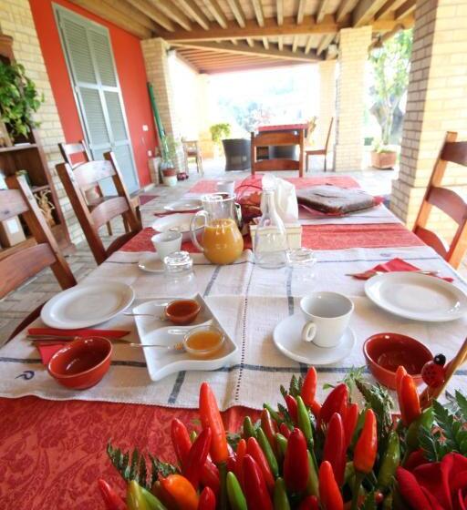 בית מלון כפרי Agriturismo Rosso Di Sera