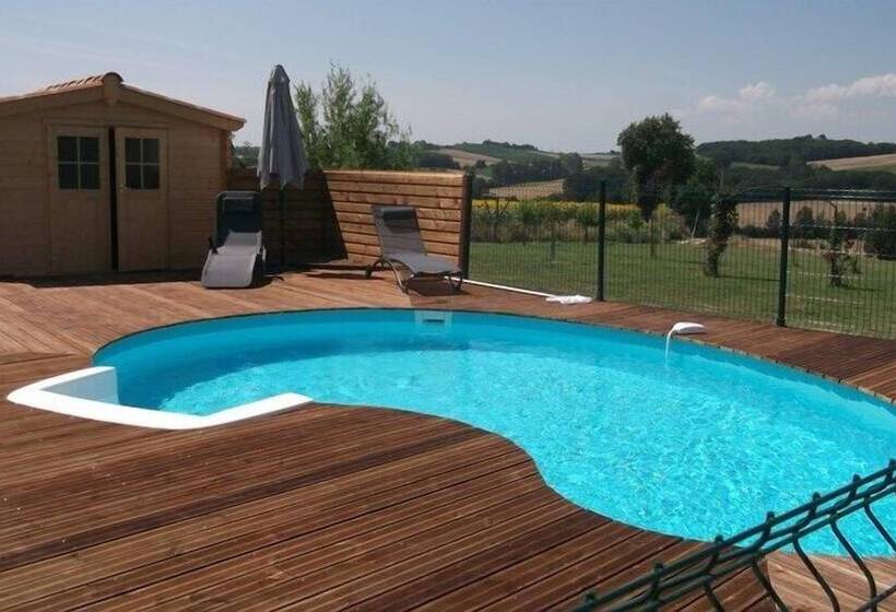 פנסיון Chambre D Hôte Fonbeilhe