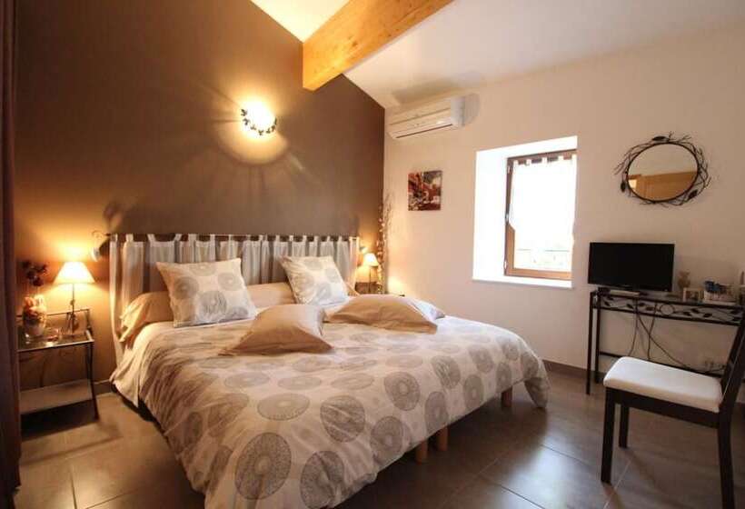 펜션 Chambre D'hôtes Le Mas Du Moulin