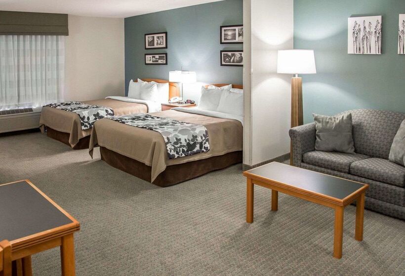 בית מלון כפרי Sleep Inn & Suites Davenport   Quad Cities