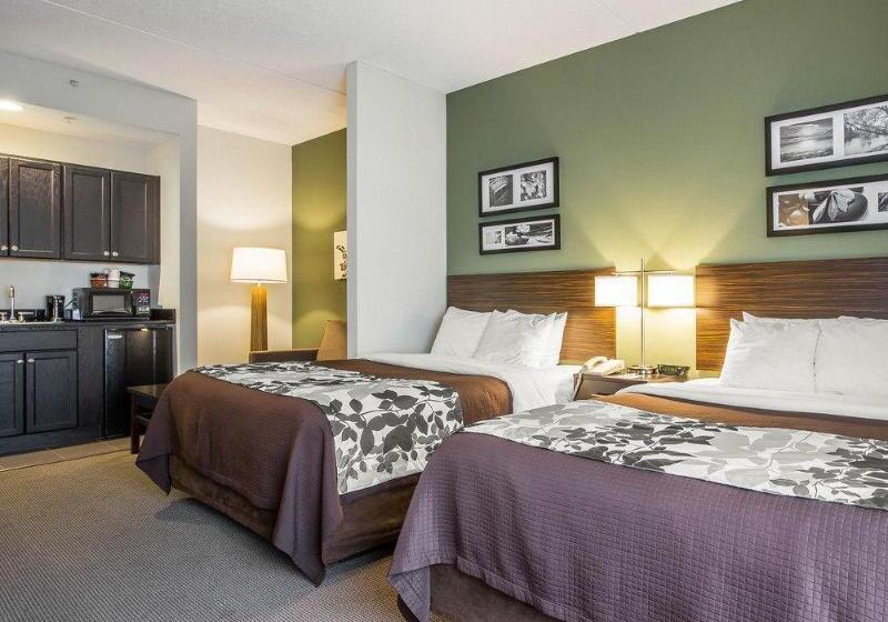 Отель Sleep Inn & Suites Queensbury  Lake George
