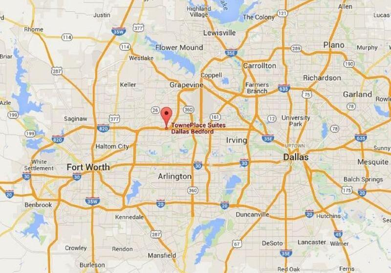 בית מלון כפרי Towneplace Suites By Marriott Dallas Bedford