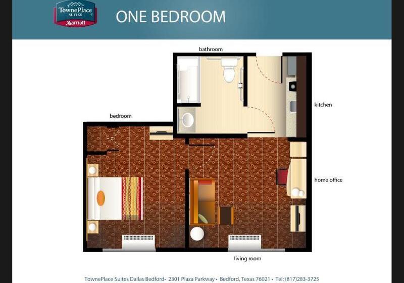 فندق Towneplace Suites By Marriott Dallas Bedford