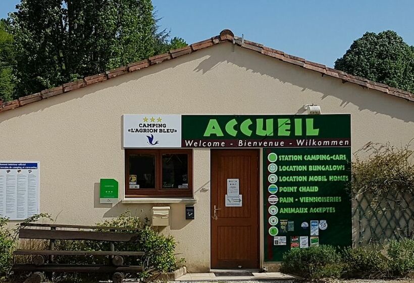 فندق L Agrion Bleu   Chambre Hôtelière   Campsite