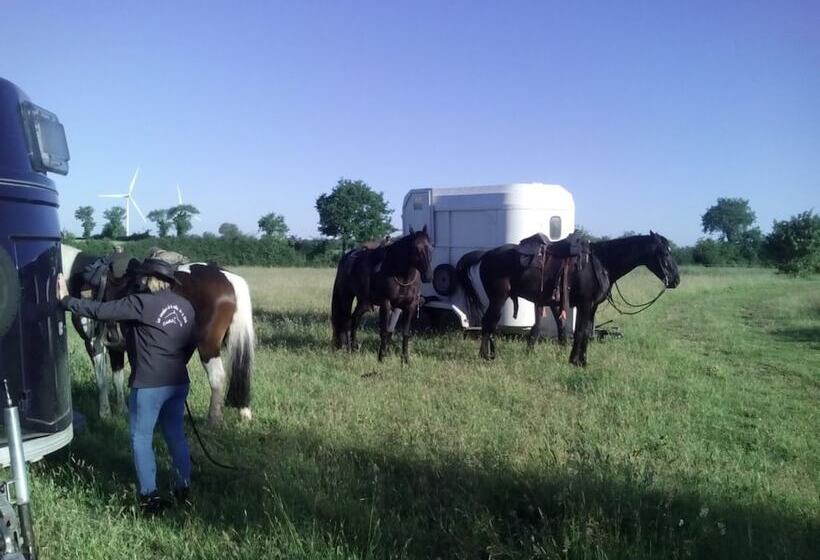 בית מלון כפרי Camping De Kernéjeune
