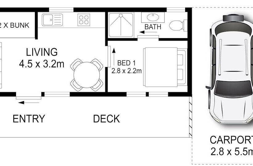 בית מלון כפרי Dunbogan Caravan Park