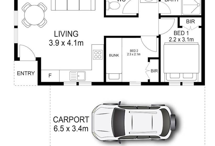 בית מלון כפרי Dunbogan Caravan Park