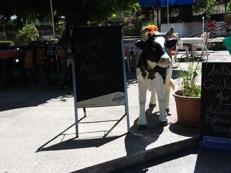 בית מלון כפרי Hôtel Restaurant Du Vanil Noir