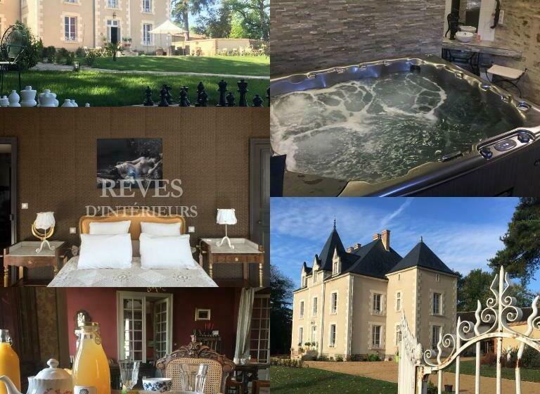 ベッドアンドブレックファースト Le Petit Château Des Cedres