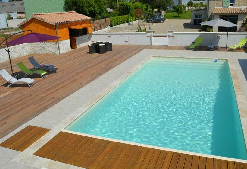 פנסיון Le Coteau De Bazeille Spa & Sauna Sas