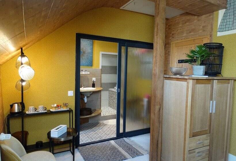 ペンション Chambre D Hotes Girolles Les Forges