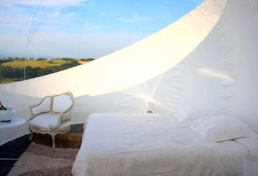 צימר Tente Bulle La Perle D Eau