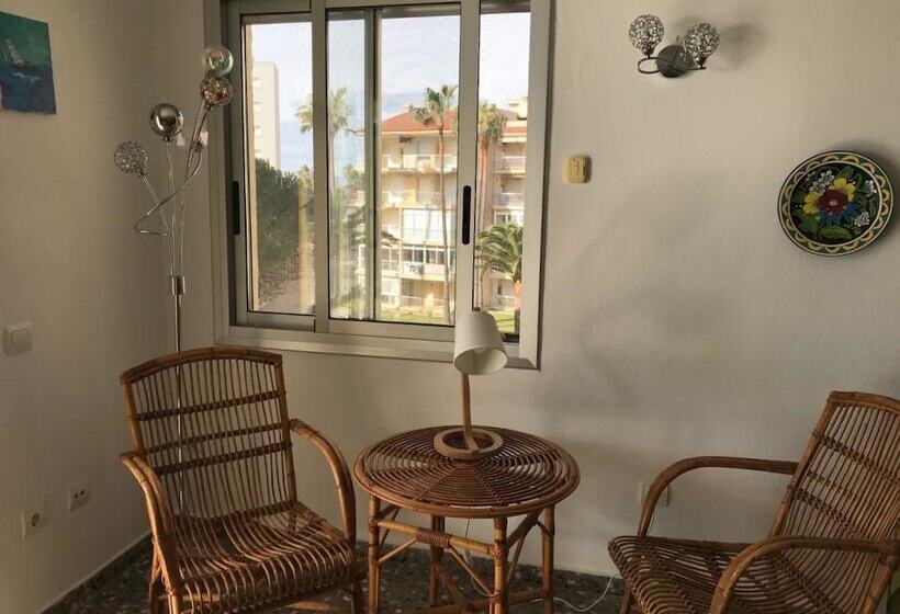 酒店 Apartamento Miramar Vistas Frontales Mar   124b