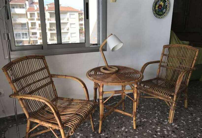 酒店 Apartamento Miramar Vistas Frontales Mar   124b