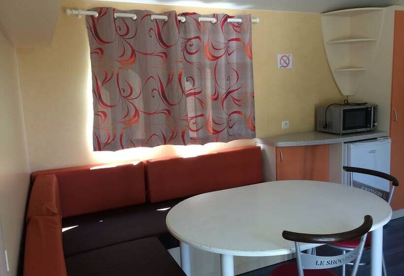 酒店 Camping Les Poutiroux   Mobilhome