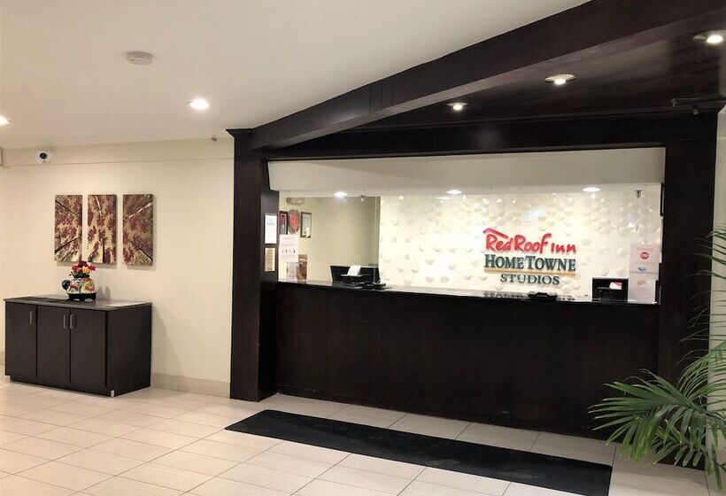 Отель Hometowne Studios By Red Roof Bordentown   Mcguire Afb