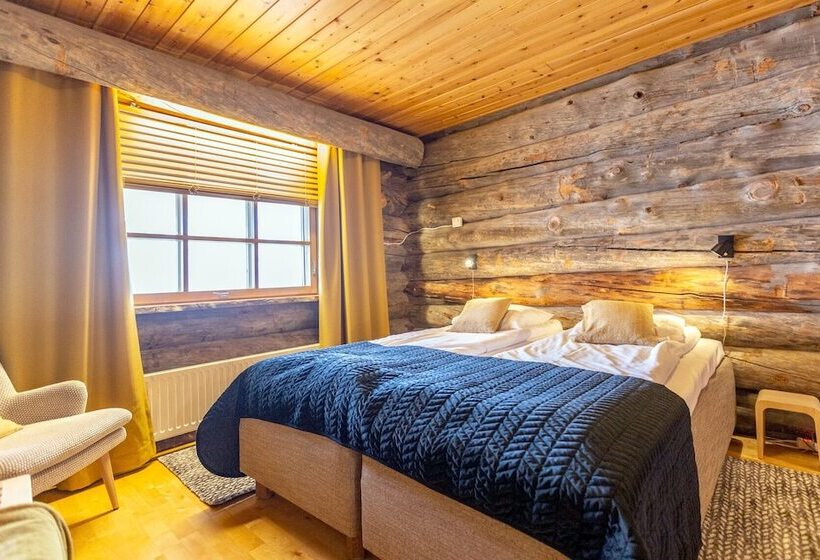 בית מלון כפרי Kuukkeli Log Houses Teerenpesä