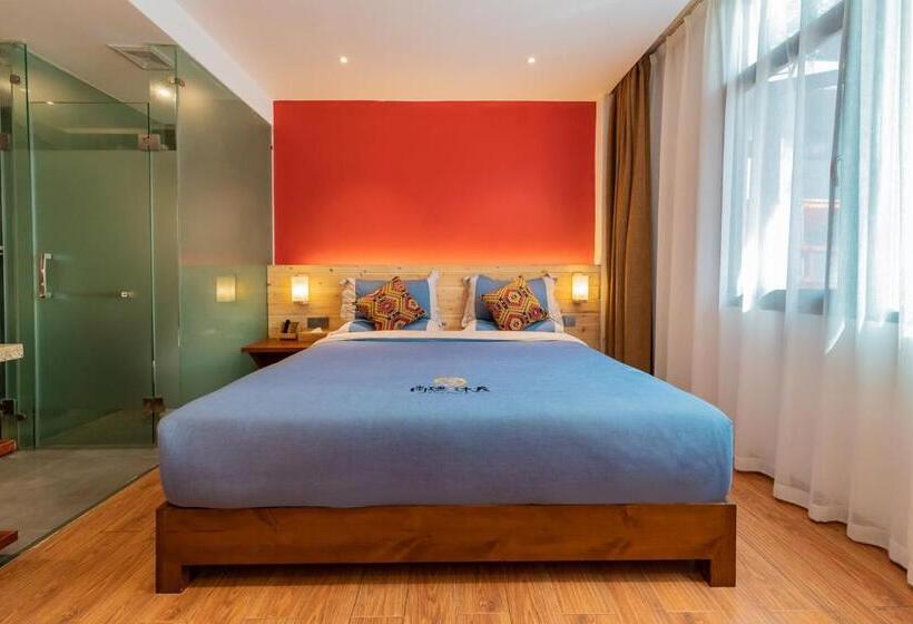 بنسيون Enshi Grand Canyon Yutan Muyun Guesthouse