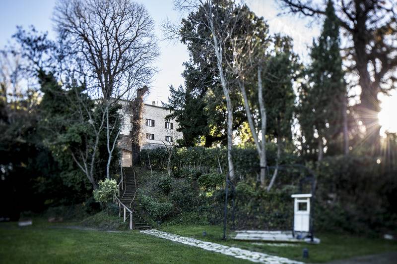 호텔 Palazzo Viviani Castello Di Montegridolfo