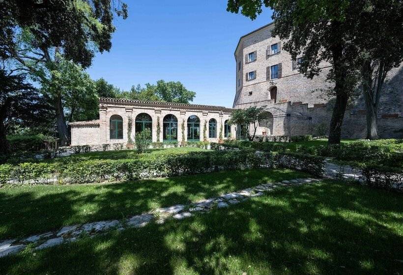 호텔 Palazzo Viviani Castello Di Montegridolfo