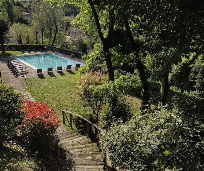 호텔 Palazzo Viviani Castello Di Montegridolfo