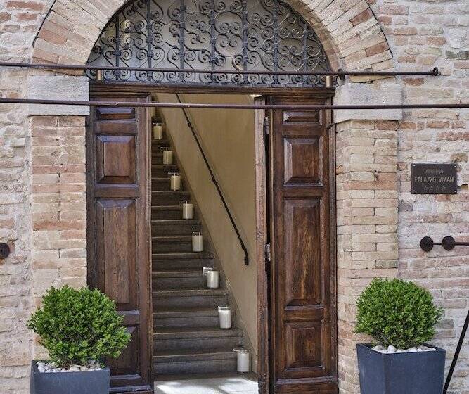ホテル Palazzo Viviani Castello Di Montegridolfo