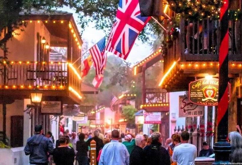 فندق Ocean Sands Beach Boutique Inn 1 Acre Private Beach St Augustine Historic 2 Miles Shuttle With Downt